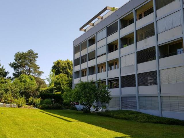 Lichtdurchflutete Wohnung mit Weitblick ins Grüne und grossem Balkon