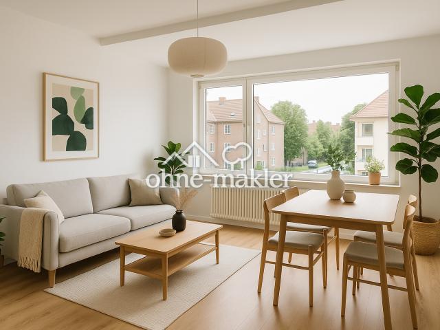 Lichtdurchflutete Wohnung mit Balkon nahe Zentrum & Bahnhof