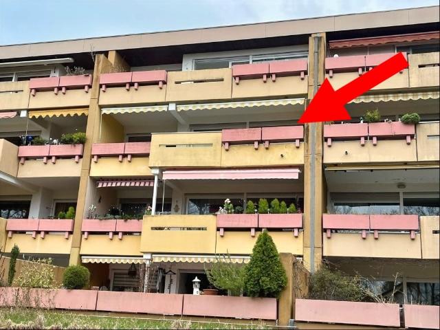 Lichtdurchflutete Wohnung mit Blick ins Grüne