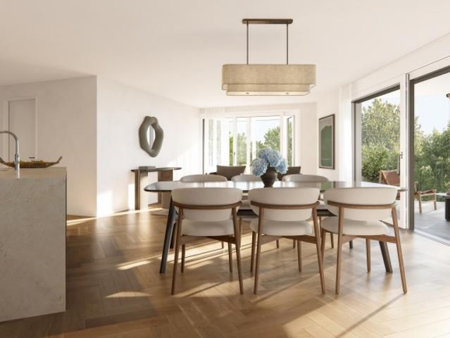 Lichtdurchflutete Familienwohnung mit Wintergarten und sonnigem Balkon