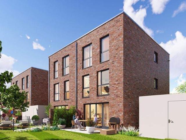 Lichtdurchflutetes, modernes Reiheneckhaus Neubau in schöner Wohnlage von Essen Kettwig!