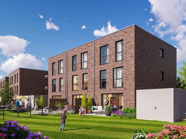 Lichtdurchflutetes, modernes Reiheneckhaus Neubau in schöner Wohnlage von Essen Kettwig!