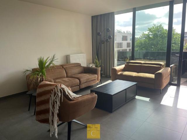 Lichtrijk appartement met terrassen en autostandplaats te St Michiels