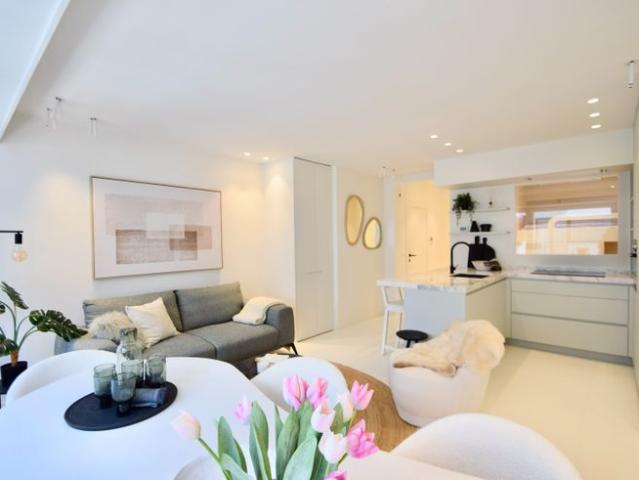 Lichtrijk gerenoveerd appartement nabij de winkels, het s.