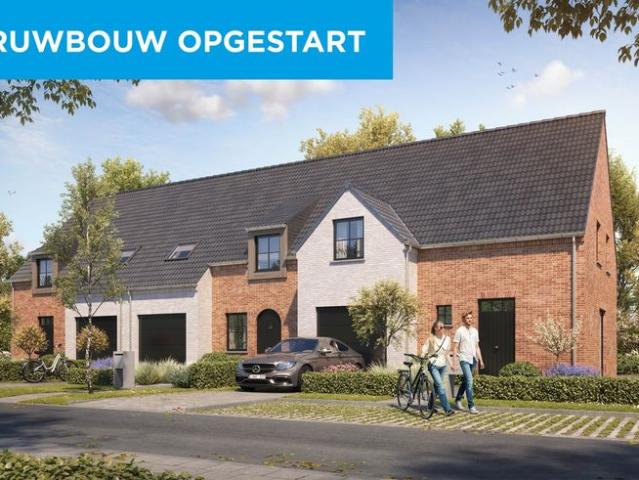 Lichtrijke landelijke nieuwbouwwoningen te Roeselare