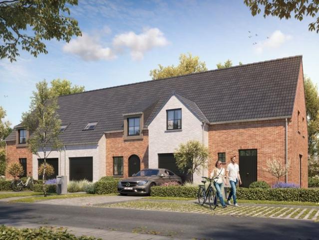 Lichtrijke landelijke nieuwbouwwoningen te Roeselare