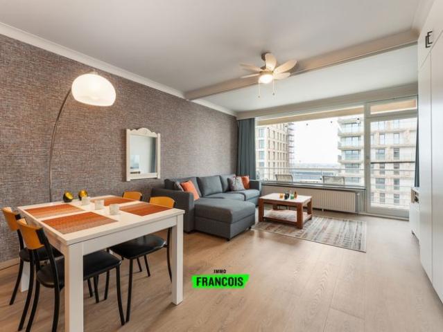 Lichtrijke studio om de hoek van strand en zeedijk te Ooste…