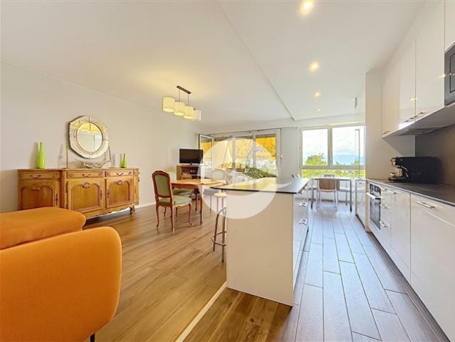 LICHTVOLL 6 ZIMMER WOHNUNG RENOVIERT UND MÖBLIERT MIT BLICK