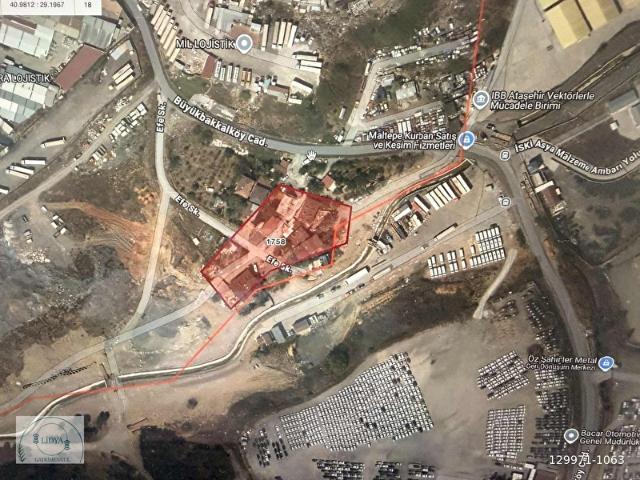 Lidya Gayrimenkul Ferhat Paşa Mahallesinde 262 m2 Arsa