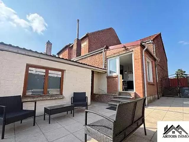 Liévin 62800 Achat / Vente maison 4 pièces t4 terrasse