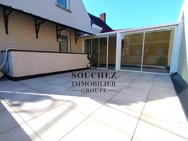 Liévin 62800 Location appartement 4 pièces t4 au dernier étage terrasse