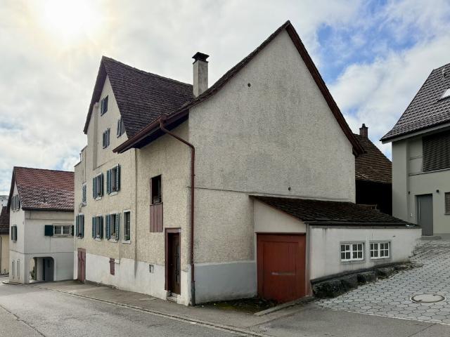 Liegenschaft mit Potenzial im Dorfkern