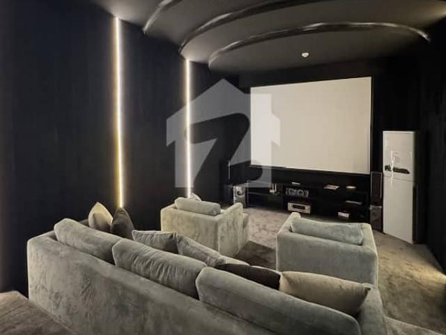 Lift, Full Basement Full Furnished 1 Kanal With Swimming Pool Home Theater Bungalow For Sale