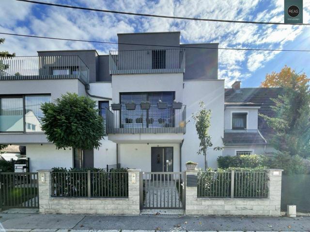 Lifestyle Residence Leopoldau Top ausgestattete Doppelhaushälfte mit Balkonen/Terrassen sowie Gärten
