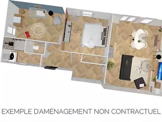 Liffré 35340 Achat / Vente appartement 2 pièces t2 terrasse