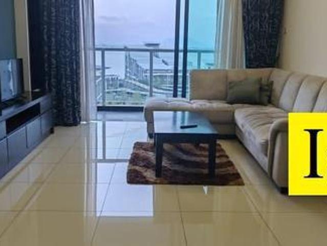 Light Linear Partial Seaview Full reno near Pg bridge queensbay Mall