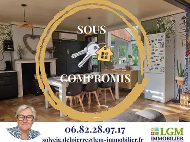 Ligny sur Canche 62270 Achat / Vente maison 3 pièces t3 jardin terrasse