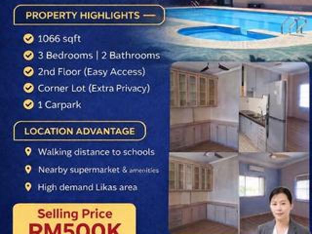 Likas Court corner lot