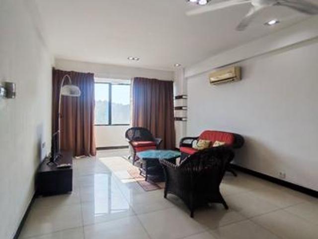 Likas square condo spacious 1350sqf fully furnished