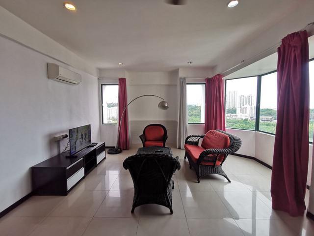 Likas Square Service Apartment Fully Furnished Corner