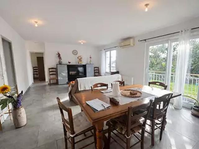 L'Ile Bouchard 37220 Location appartement 3 pièces t3 jardin balcon