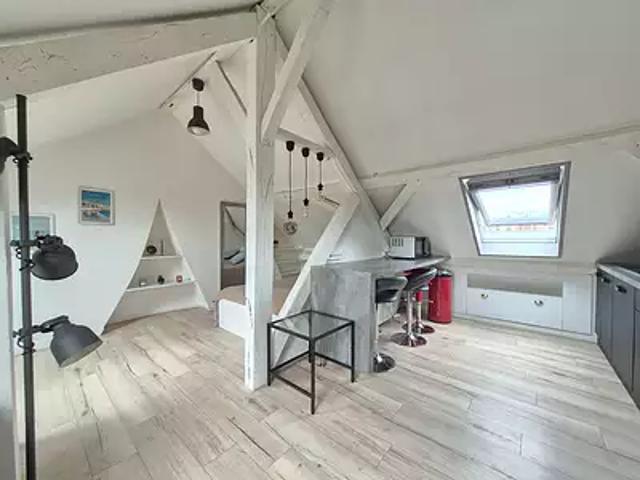 Lille 59000 Achat / Vente appartement 1 pièce t1 au dernier étage