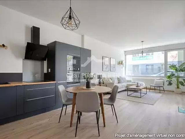 Lille 59000 Achat / Vente appartement 2 pièces t2 terrasse
