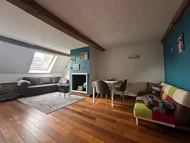 Lille 59000 Location appartement 3 pièces t3 au dernier étage