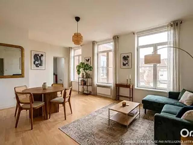 Lille 59800 Achat / Vente appartement 2 pièces t2