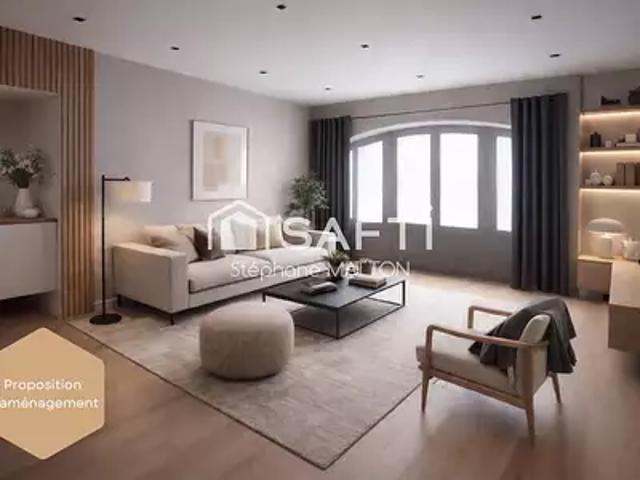 Lille 59800 Achat / Vente appartement 3 pièces t3