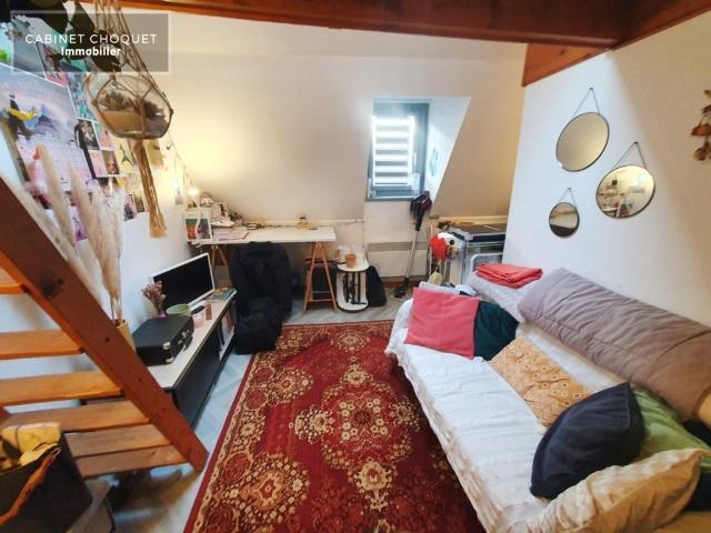 LILLE GAMBETTA ENTRE METROS REPUBLIQUE GAMBETTA PROX RUE SOLFERINO RUE NATIONALE STUDIO MEZZANINE Disponible à partir du 09 août