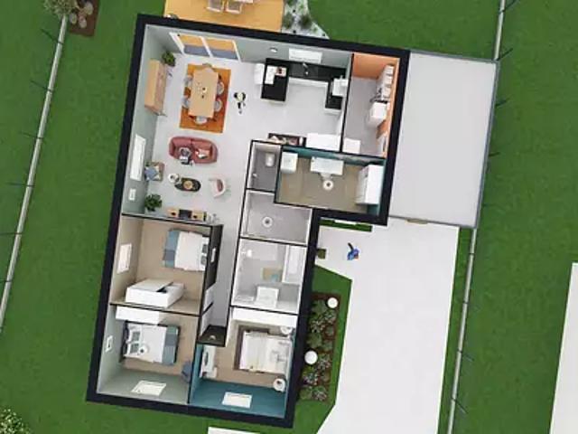 Lillers 62190 Programme neuf maison neuf à vendre 4 pièces