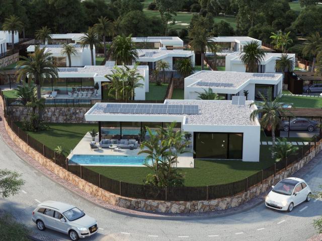 ¡LISTA YA ! Nueva construcción, 3 dormitorios, 3 baños villa de lujo de un solo nivel en Las Colinas Golf