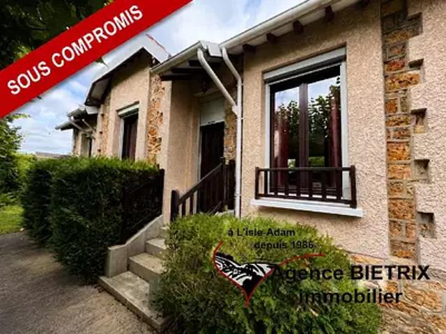 L'Isle Adam 95290 Achat / Vente maison 4 pièces t4 au dernier étage