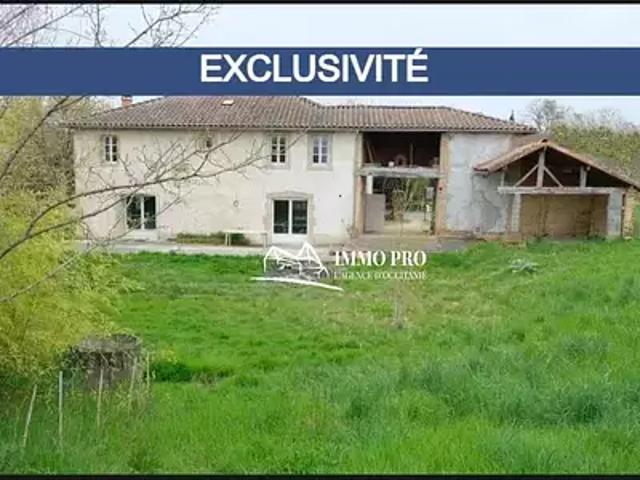 L'Isle en Dodon 31230 Achat / Vente maison 7 pièces t7