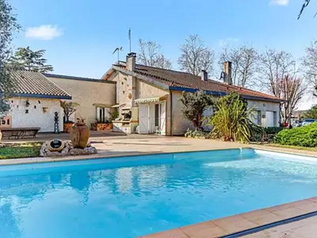 L'Isle en Dodon 31230 Achat / Vente maison 6 pièces t6 piscine jardin