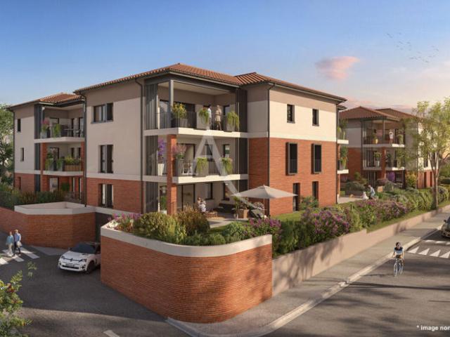 L'Isle Jourdain, appartement T4 neuf en duplex avec terrasse et parking