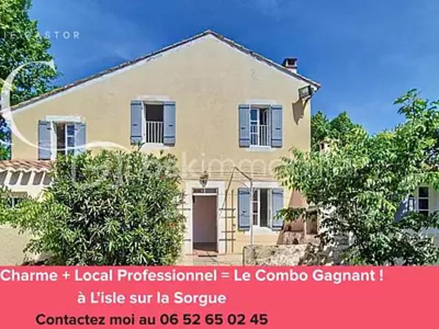 L'Isle sur la Sorgue 84800 Achat / Vente maison 4 pièces t4 terrasse