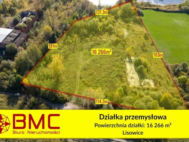 Przemysłowa działka 16 266 m² z potencjałem rozwoju