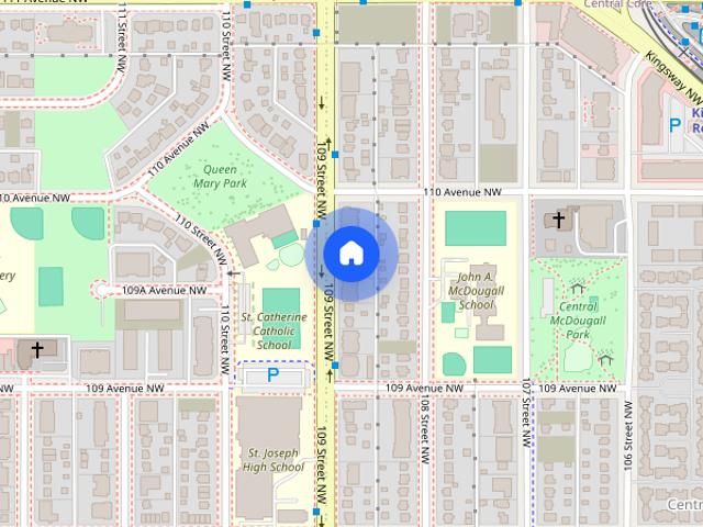 Live in the Heart of Central McDougall Steps to Downtown, NAIT, and Kingsway Mall