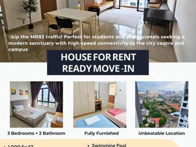 Live Within Walking Distance to LRT Taman Melati Station