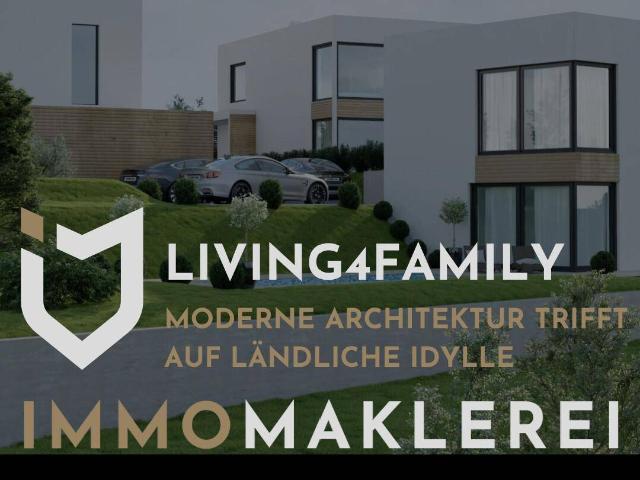 LIVING4FAMILYMODERNE ARCHITEKTUR TRIFFT AUF LÄNDLICHE IDYLLE