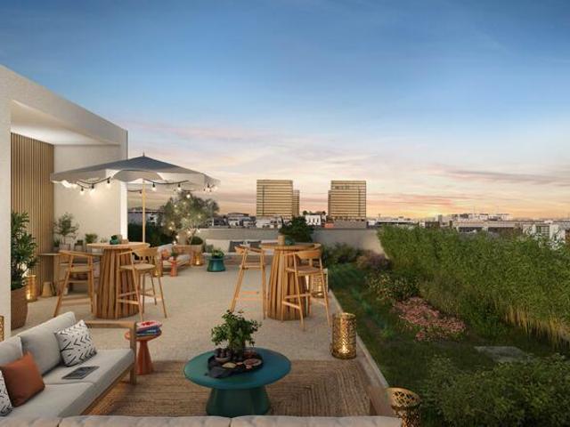 LIVRAISON IMMEDIATE MAGNIFIQUE 3 PIECES D'ANGLE EN DERNIER ETAGE DE 60M², LUMINEUX, VUE DEGAGEE 3 pièces, 60 m²
