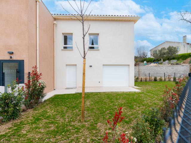 LIVRAISON IMMINENTE ! T4 DUPLEX TYPE MAISON DE VILLE 83m² + TERRASSE 10m² + JARDIN 91m²