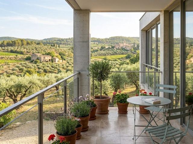LIVRAISON IMMINENTE 2 PIECES AVEC TERRASSE VUE SUR LES OLIVIERS PLEIN OUEST 2 pièces, 45 m²