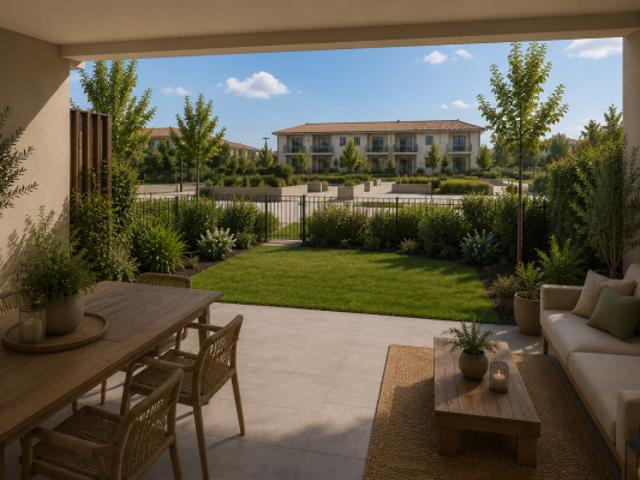 LIVRE ! APPARTEMENT 4P EN REZ DE JARDIN