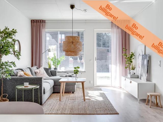 Ljus och välplanerad 3 rok med balkong 72 m² 9 552 kr