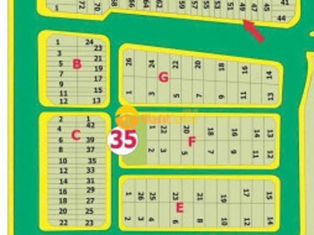 Lô đất dự án hoàng anh minh tuấn dt 125m đối diện gobal city