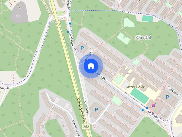 Lomvägen, Sollentuna