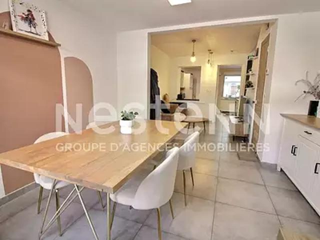 Lomme 59160 Achat / Vente maison 4 pièces t4 terrasse cave